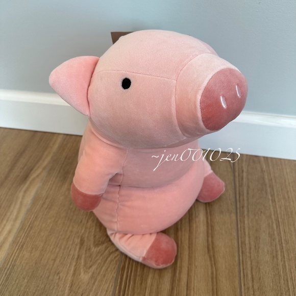 Pig Weighted Plush Throw Pillow - Pillowfort - Picture 1 of 12